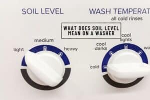 What Does Soil Level Mean On A Washer