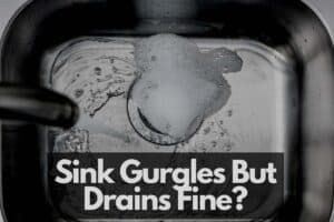 Read more about the article Sink Gurgles But Drains Fine? Here Is What You Need To Do