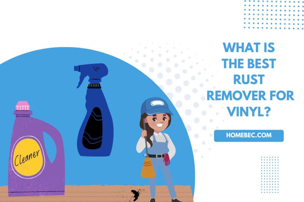 How to Remove Rust From Vinyl Flooring? (StepbyStep Guide)